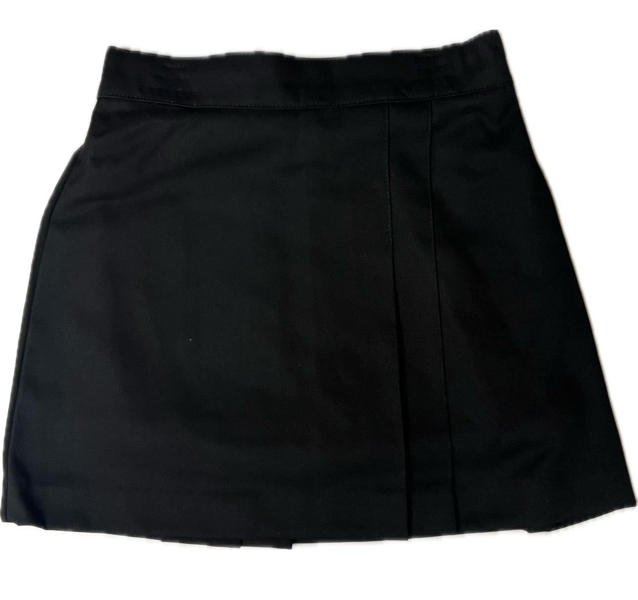 14.01 - 2-Kick Pleated Skorts (Black)