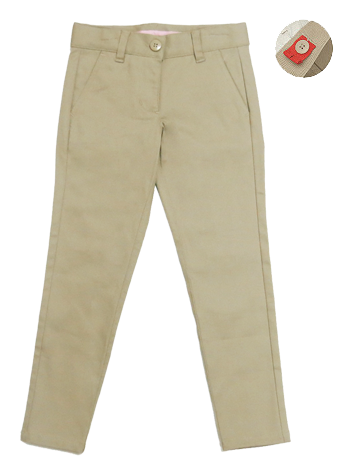 14.9 - JR FF Skinny Pant W/Strecth Frabric & 2 back Pockets